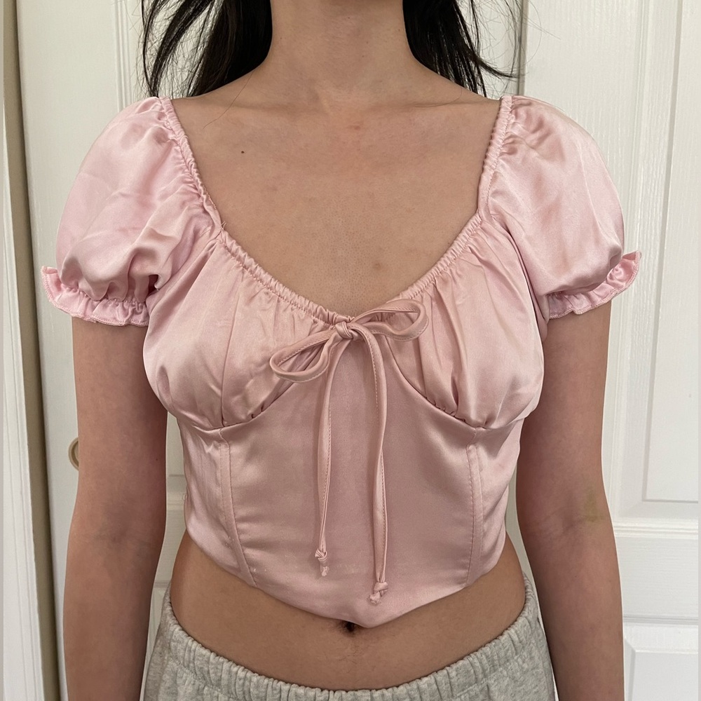 NEW Pacsun L.A. Hearts Pink Top